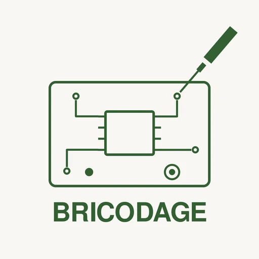 Aperçu visuel : Bricodage — Code, électronique et objets sonores : livre musical, vélo disco, interfaces DIY.